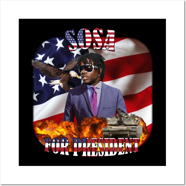 Sosa for president Wall Art by Wernhub